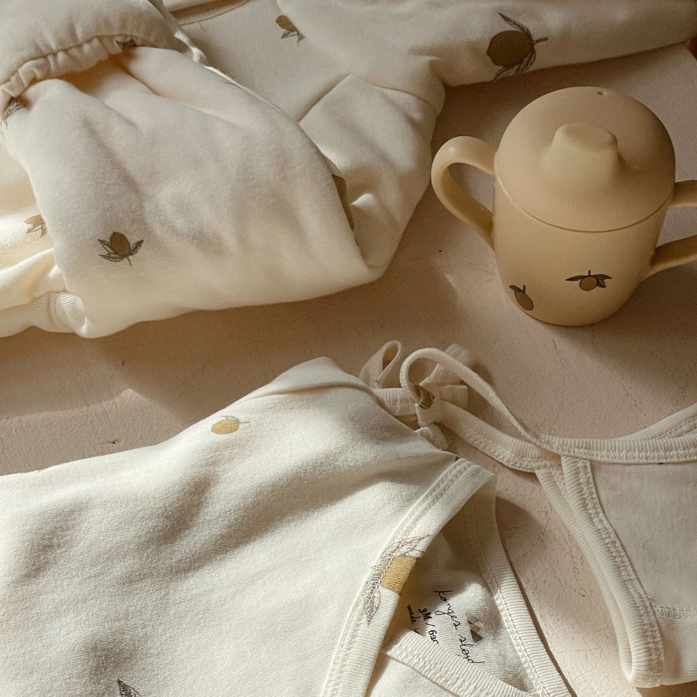 Konges Slöjd 2 Pack Sippy Cup Lemon-One Size