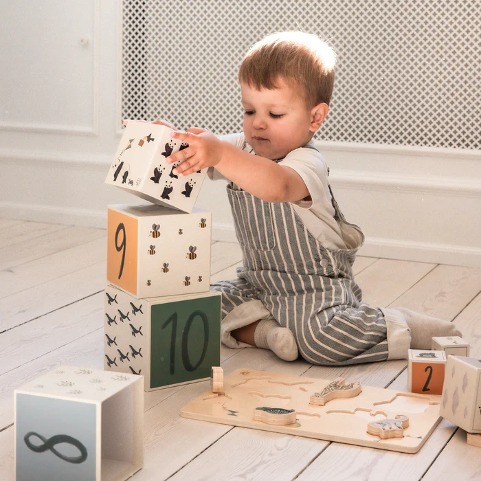 Sebra stapellådor 10-pack, World of Sebra