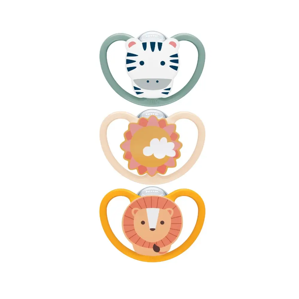 NUK Space Siliconnapp - Mixed 6-18 m