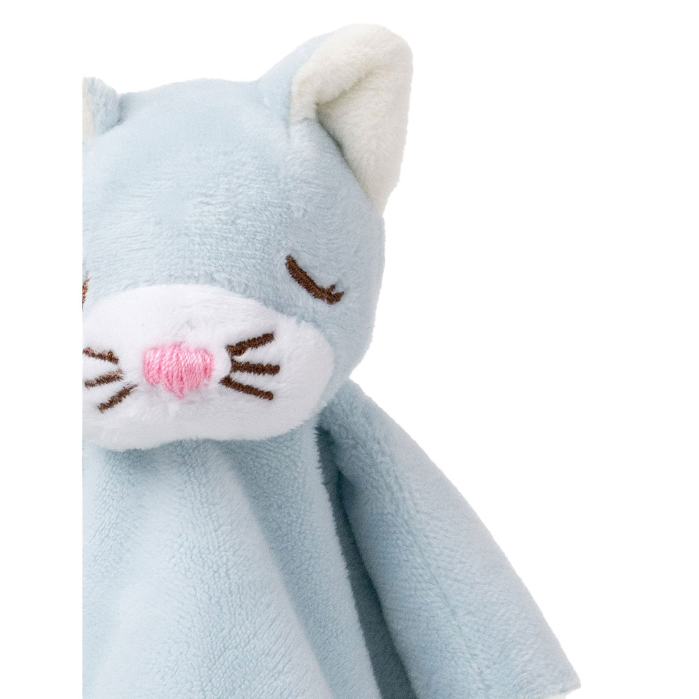 Teddykompaniet Diinglisar Snuttefilt Katt Babyblå