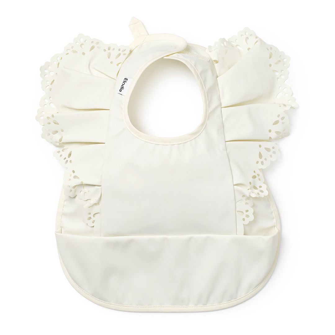 Elodie Details Haklapp med volang Vanilla White
