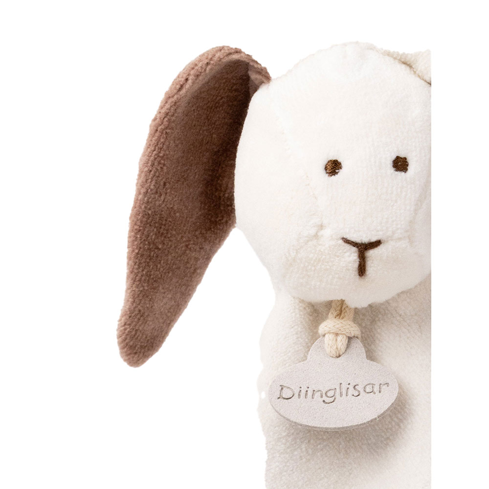Teddykompaniet Diinglisar Organic snuttefilt Kanin