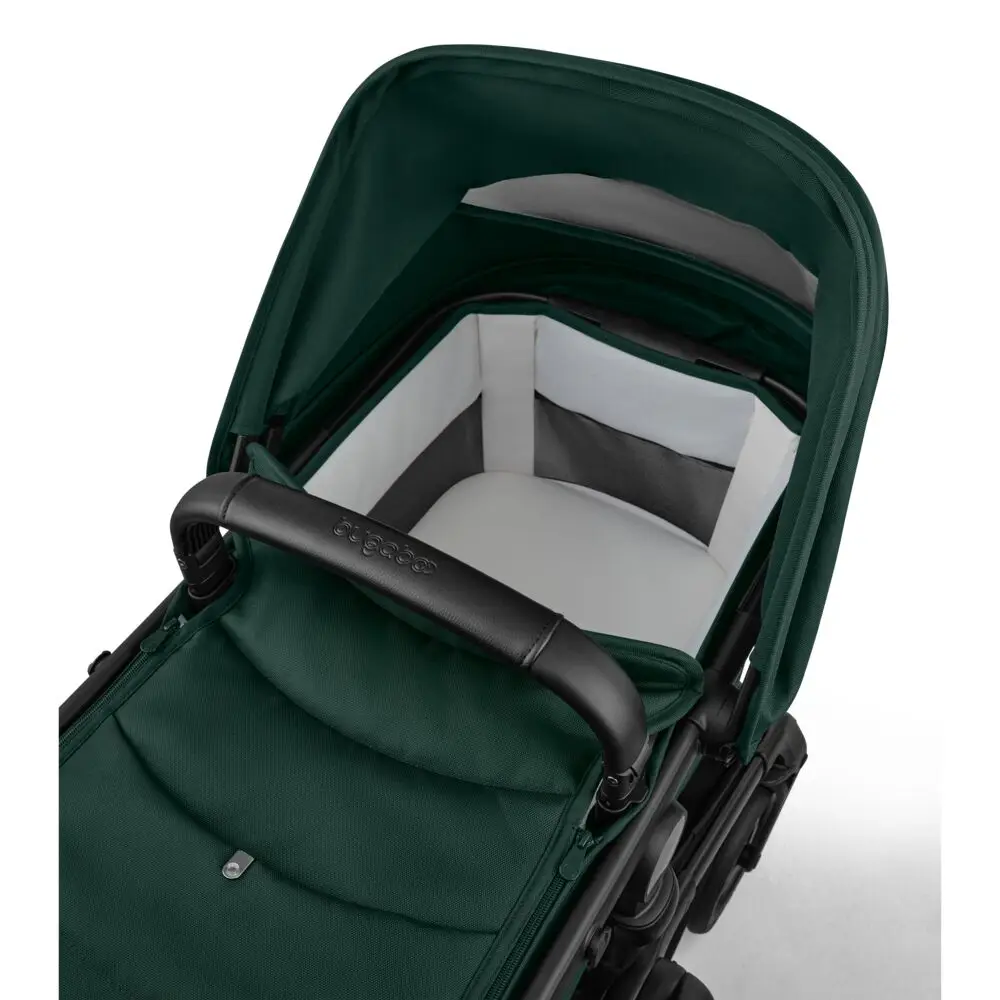 Bugaboo Fox 5 renew barnvagn black/fern green