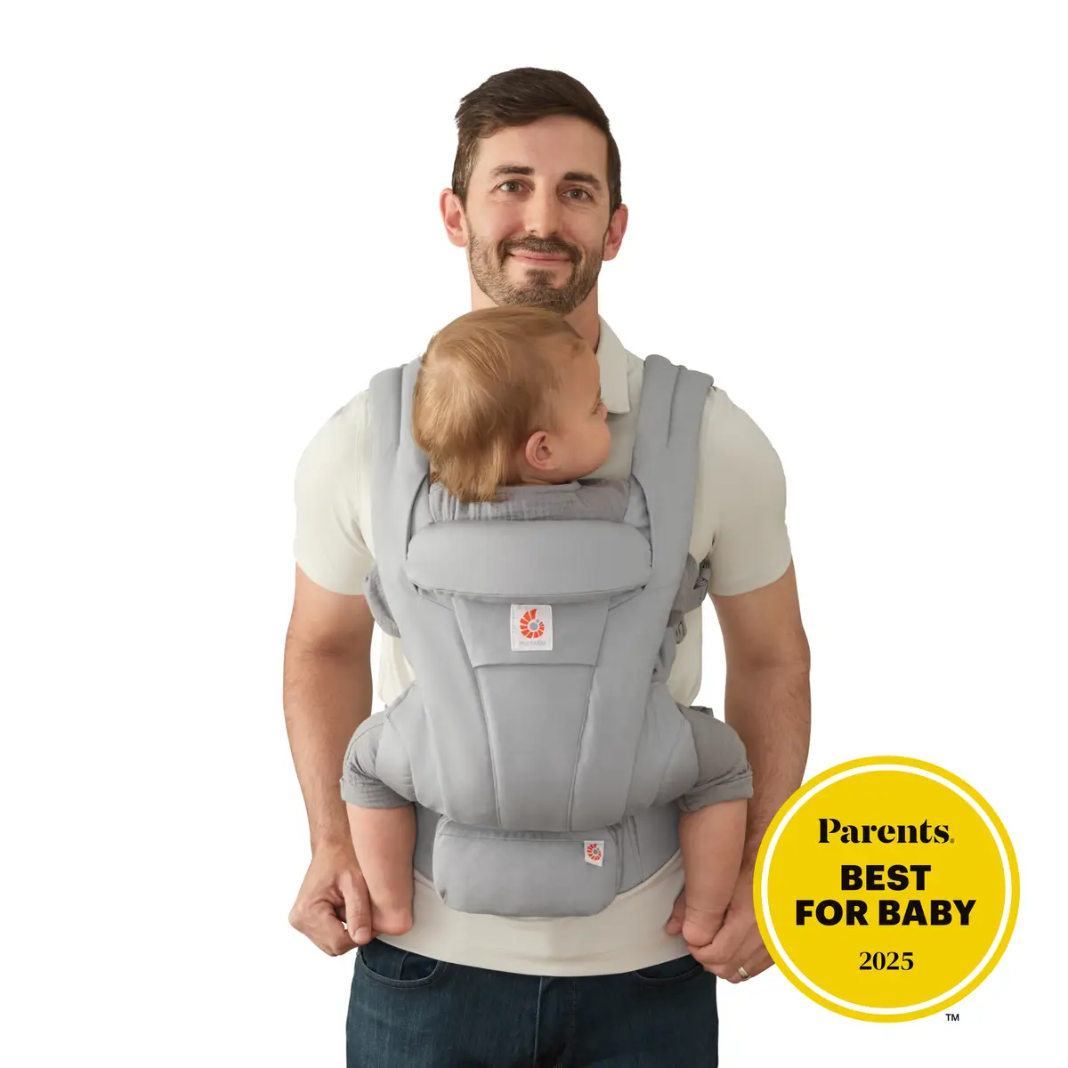 Ergobaby Omni Deluxe Cotton bärsele- Pearl Grey