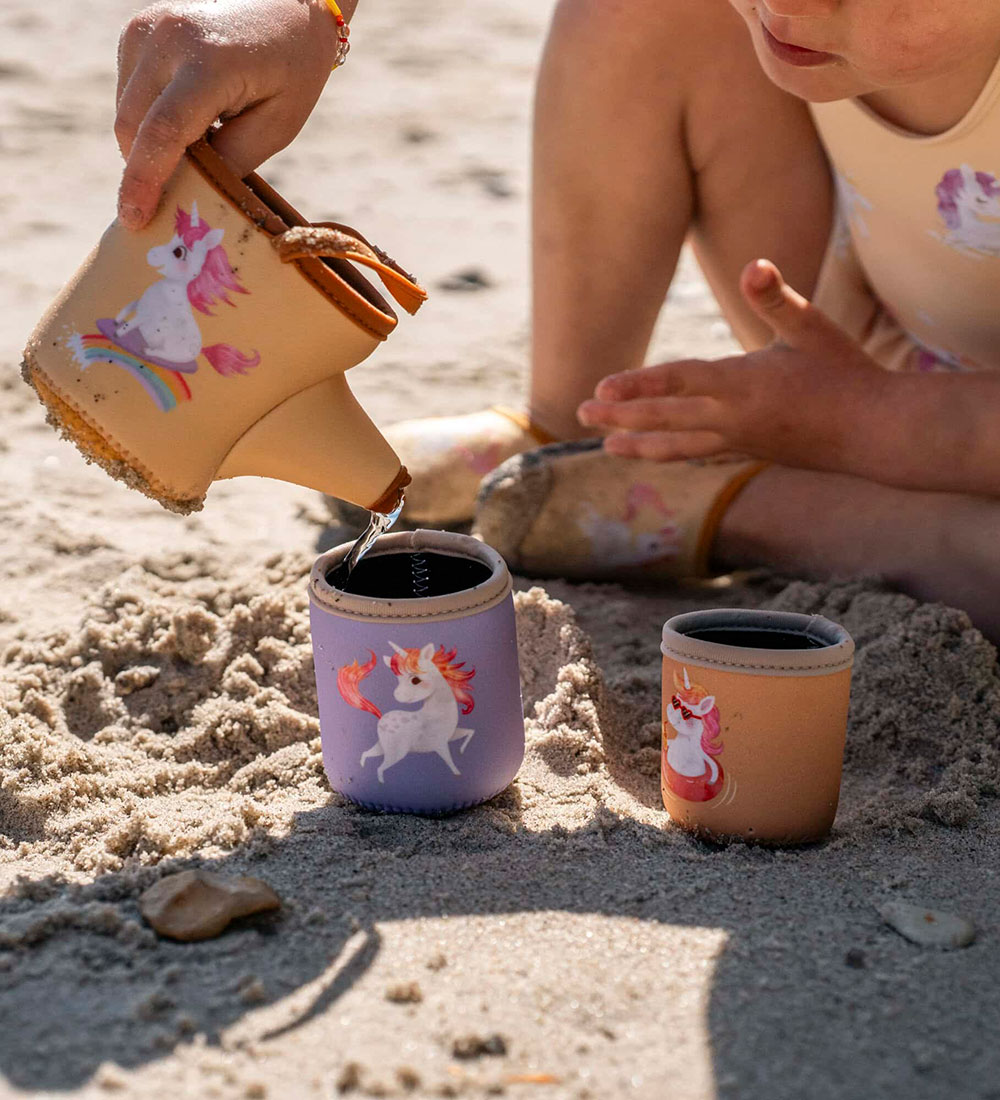 Filibabba Badleksaker i neopren - unicorn