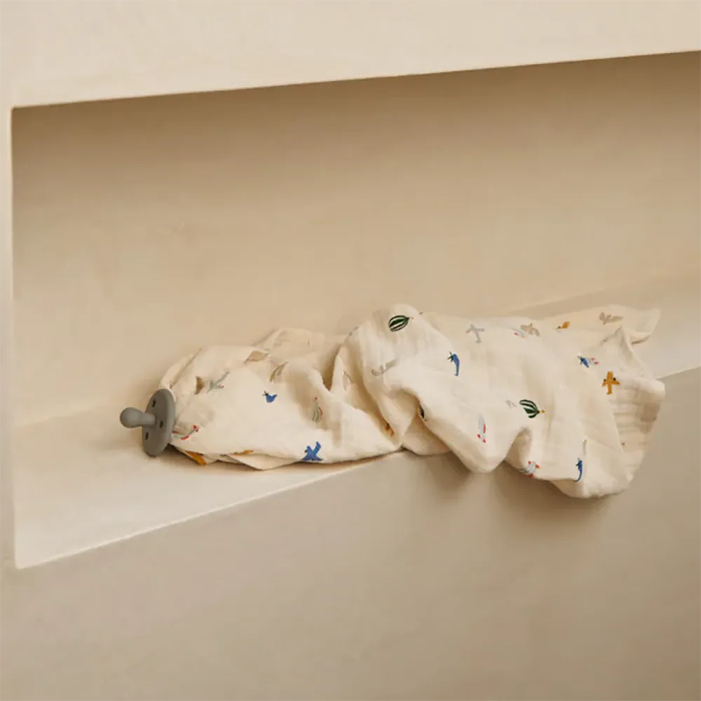 Liewood Lewis muslinfiltar 2-p Aviator / Ecru