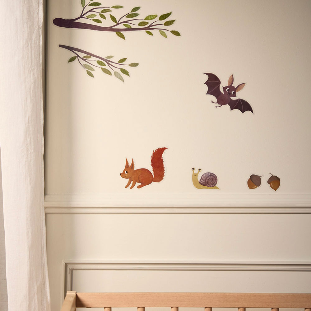 Filibabba väggdekoration Forest Friends