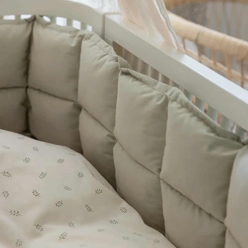 Sebra spjälskydd kapok mist green