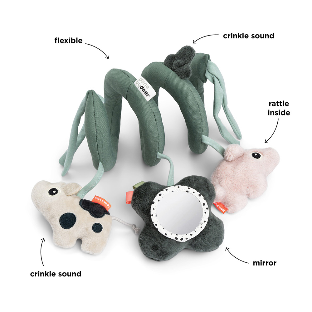 Done by Deer aktivitetsspiral Tiny farm Green