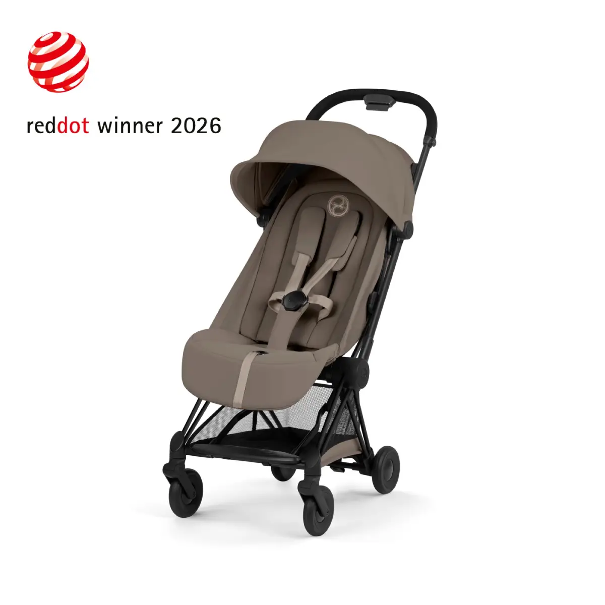 Cybex Coya Matt Black/Coconut Brown