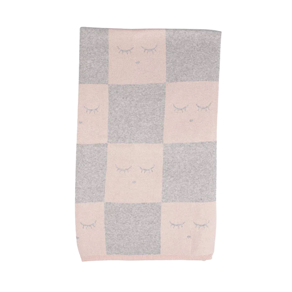 Livly Sleeping Cutie Filt Light Mauve