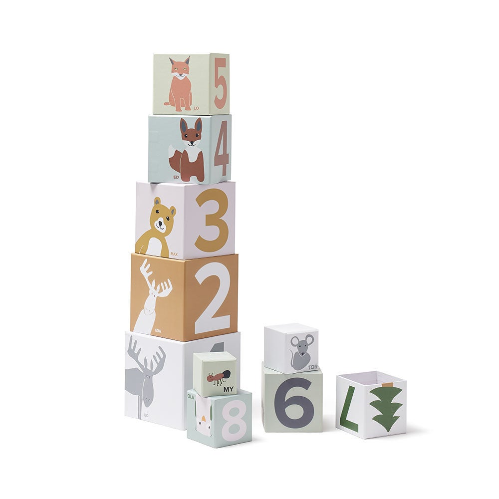 Kids Concept Kuber papp 1-10 EDVIN