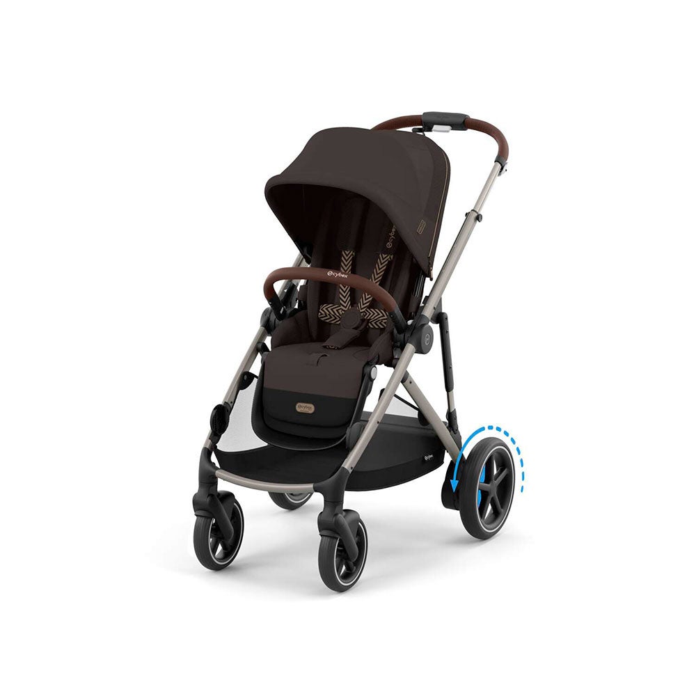 Cybex eGAZELLE S sittvagn Chocolate Brown