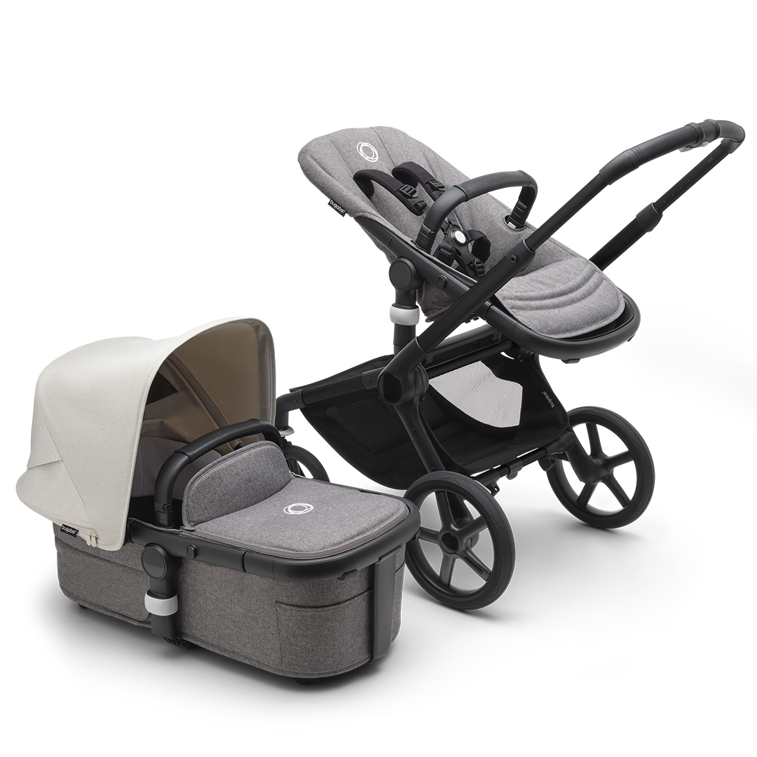 Bugaboo Fox 5 duovagn Misty White