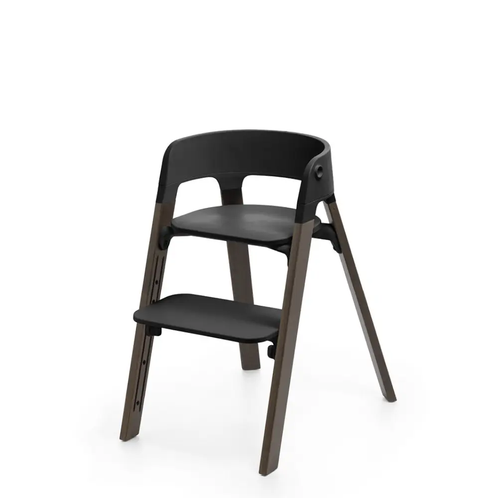 Stokke Steps 3in1 stol Black / Warm Brown