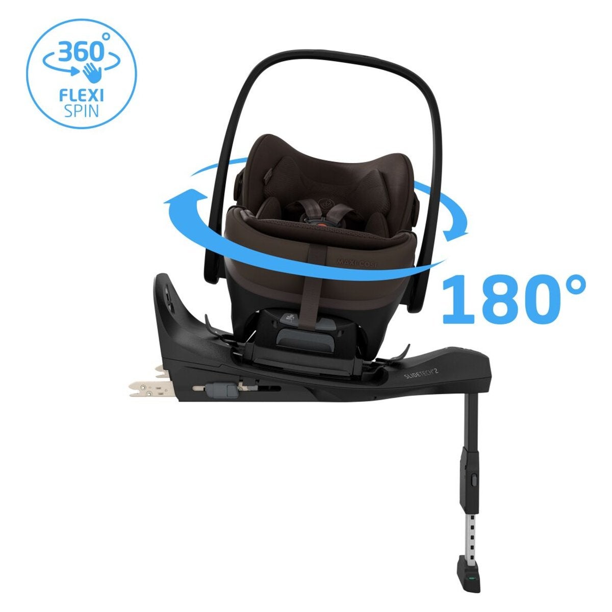 Maxi-Cosi Pebble Slide Pro babyskydd Espresso Brown