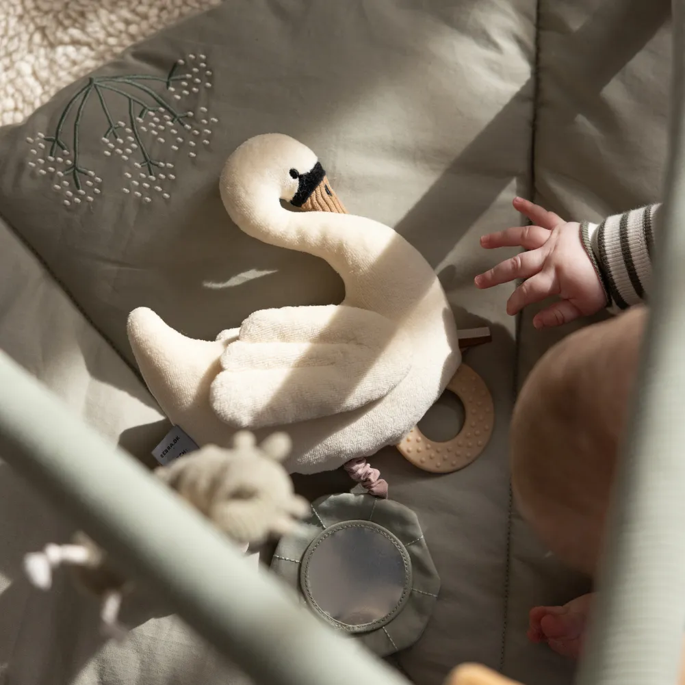 Sebra Hängande Aktivitetsleksak Svan