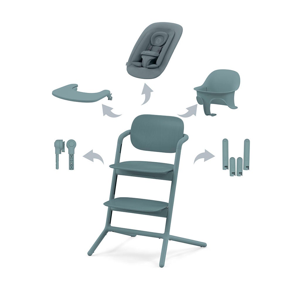 Cybex LEMO barnstol 4in1 Stone Blue