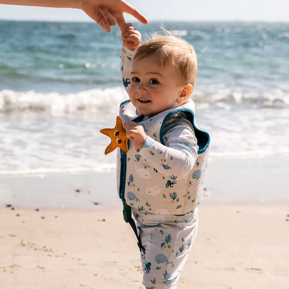 Filibabba Flytväst 1-2 år christian's whale tales