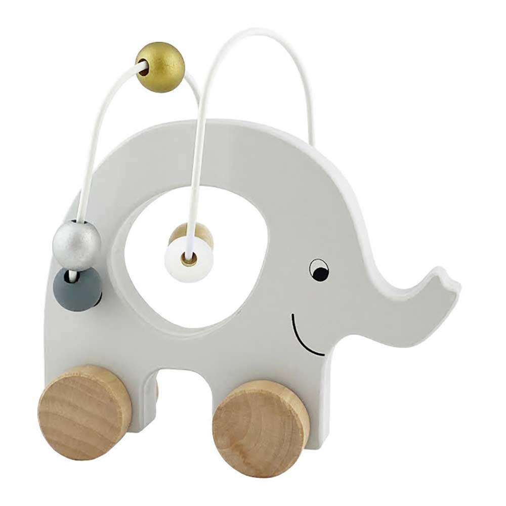 JaBaDaBaDo Kulram elefant rulldjur silver