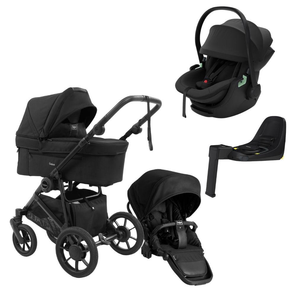 Emmaljunga Super Sonic + Thule Maple+ Alfie isofix bas