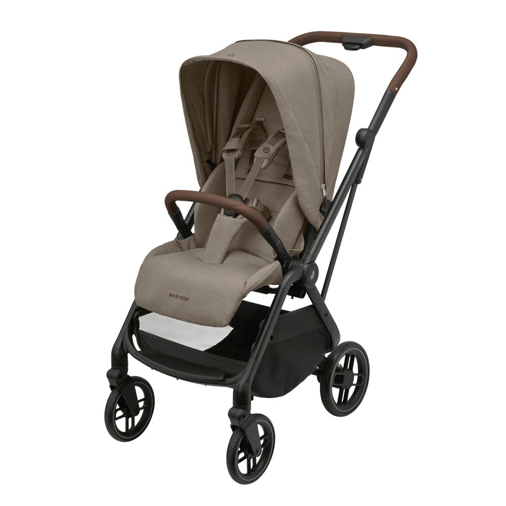 Maxi-Cosi Leona 2 twillic truffle svart ram/brunt läder