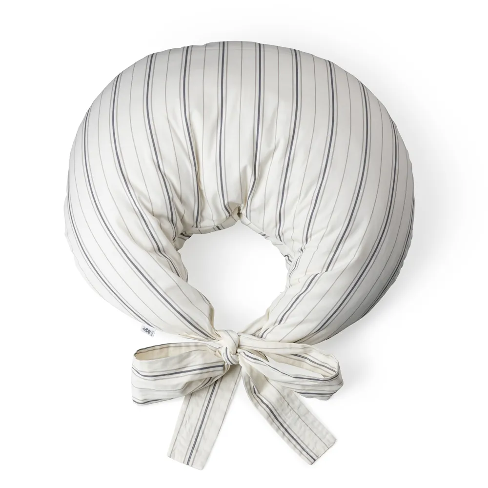 Sebra Amningskudde organic cotton cream stripe