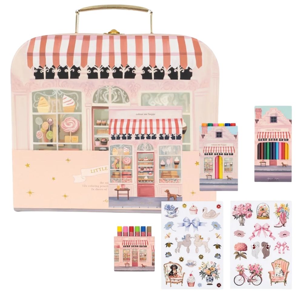 Konges Slöjd Little Artist Resväska Pyssellåda