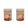 Konges Slöjd 2 Pack Glitter Cups Cherry- One Size