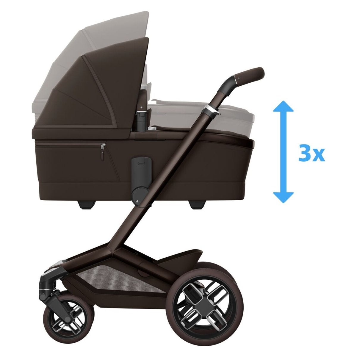 Maxi-Cosi Fame liggdel Espresso Brown