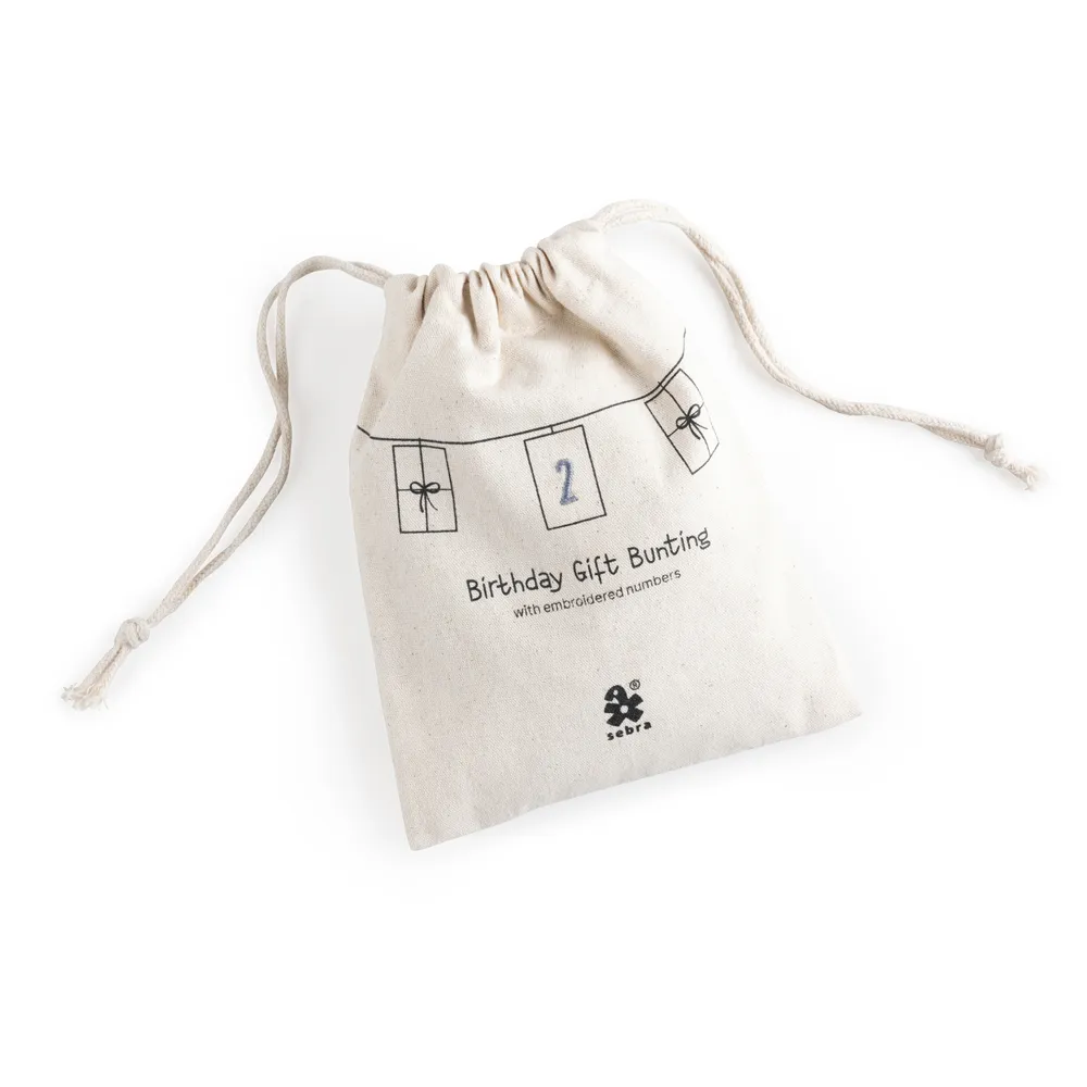 Sebra födelsedagsgirlang