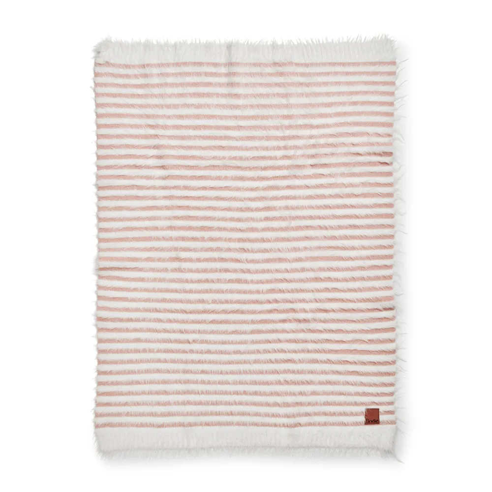 Elodie Details Furry Knit Filt Faded Rose