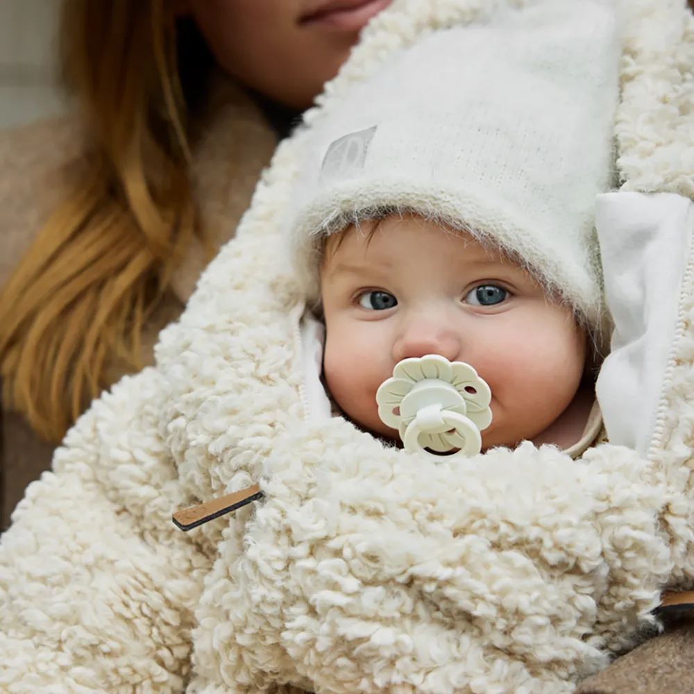 Elodie Details Binky Bloom Newborn 0-6m Vanilla White
