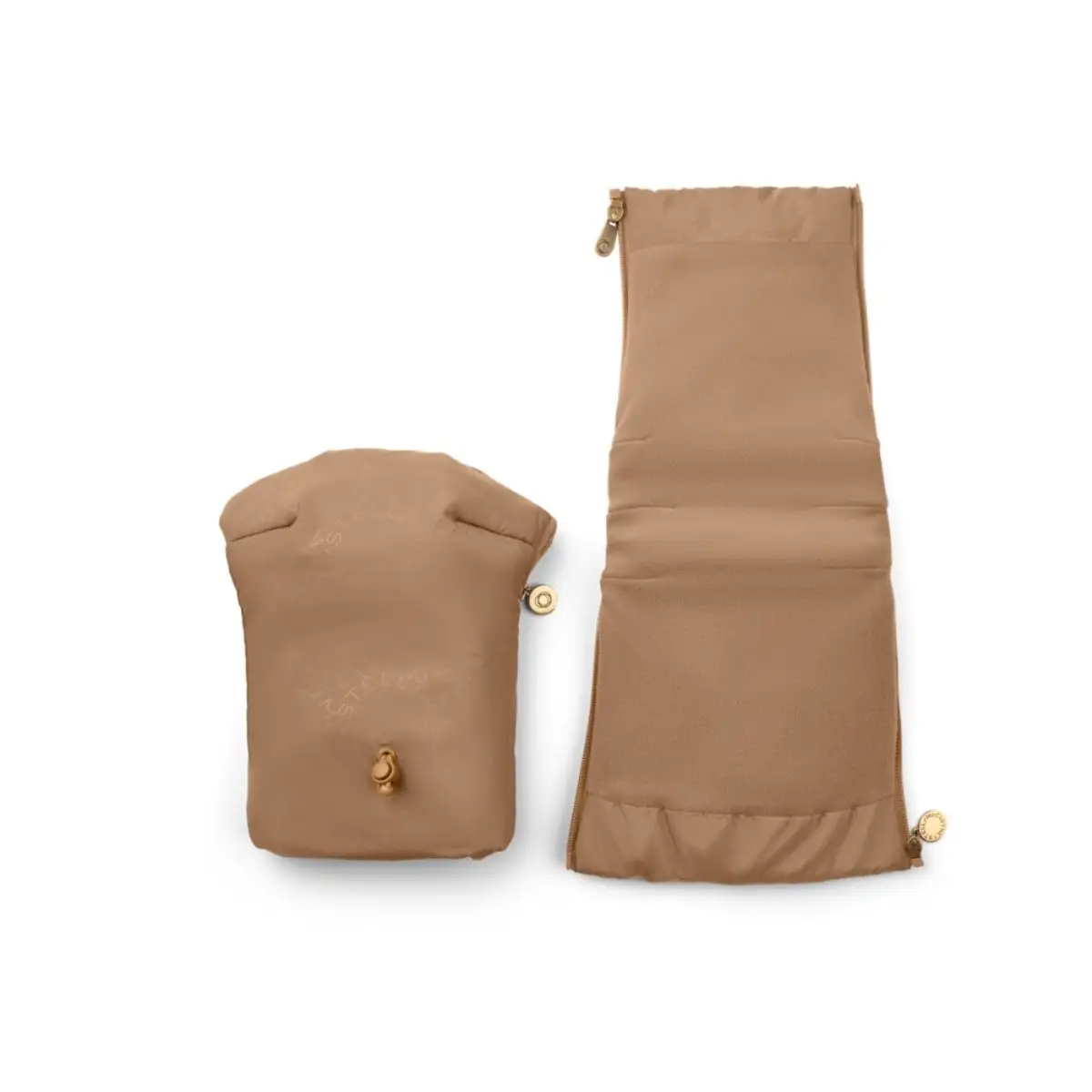 Bugaboo x StellaMcCartney vagnvantar tobacco brown