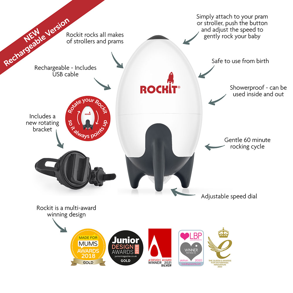 Rockit - The Baby Rocker barnvagnsvaggare