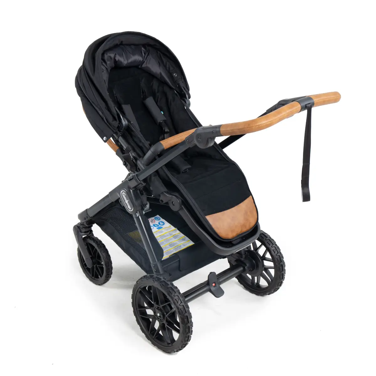 Emmaljunga åkpåse ergo+ Outdoor black MY27
