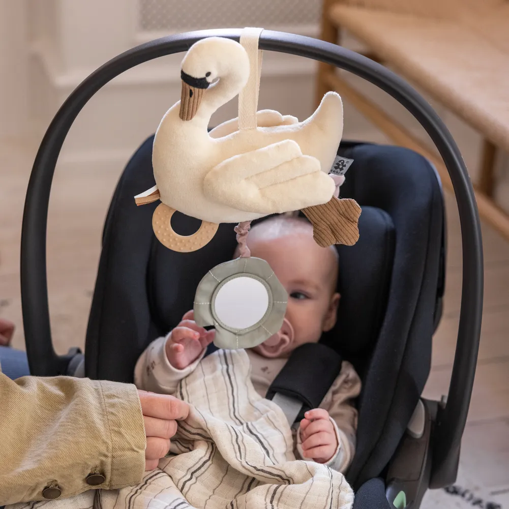 Sebra Hängande Aktivitetsleksak Svan