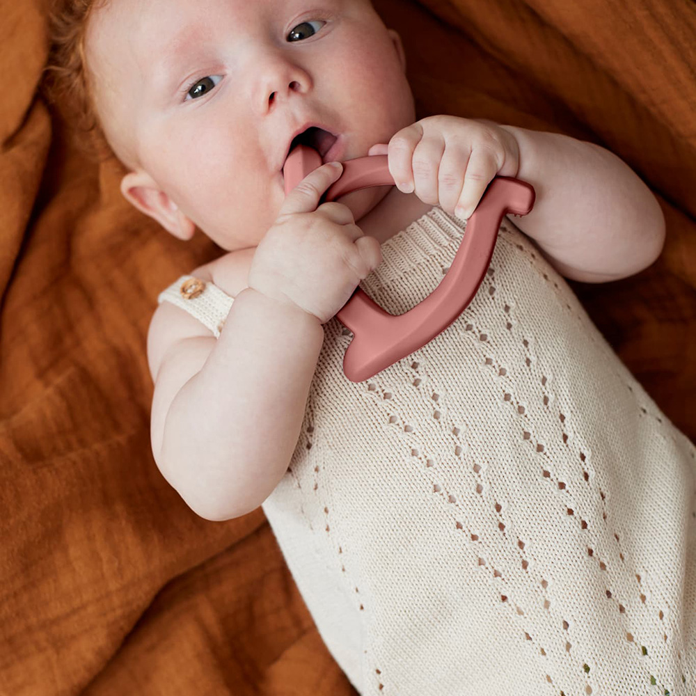 Everyday Baby Silikon bitring Nature Red