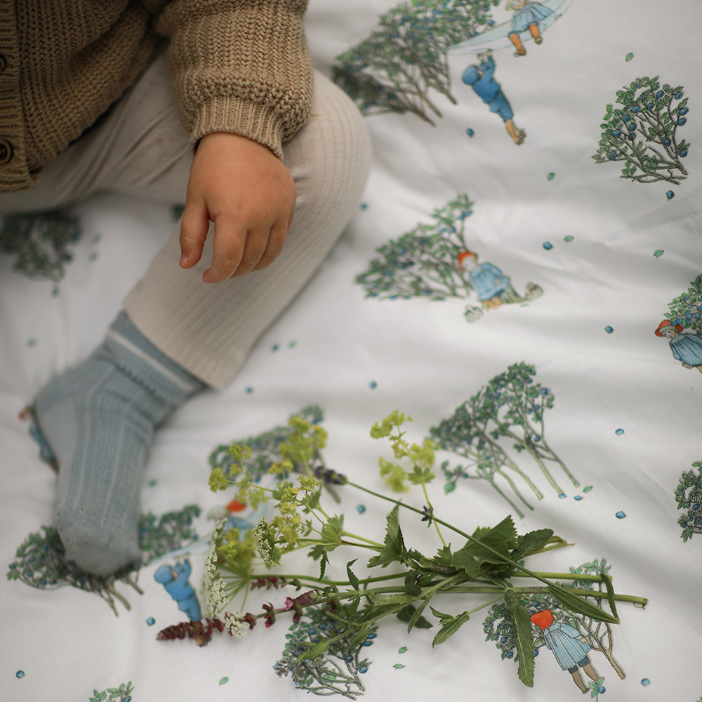 Rätt Start Putte i Blåbärsskogen Påslakanset spjälsäng