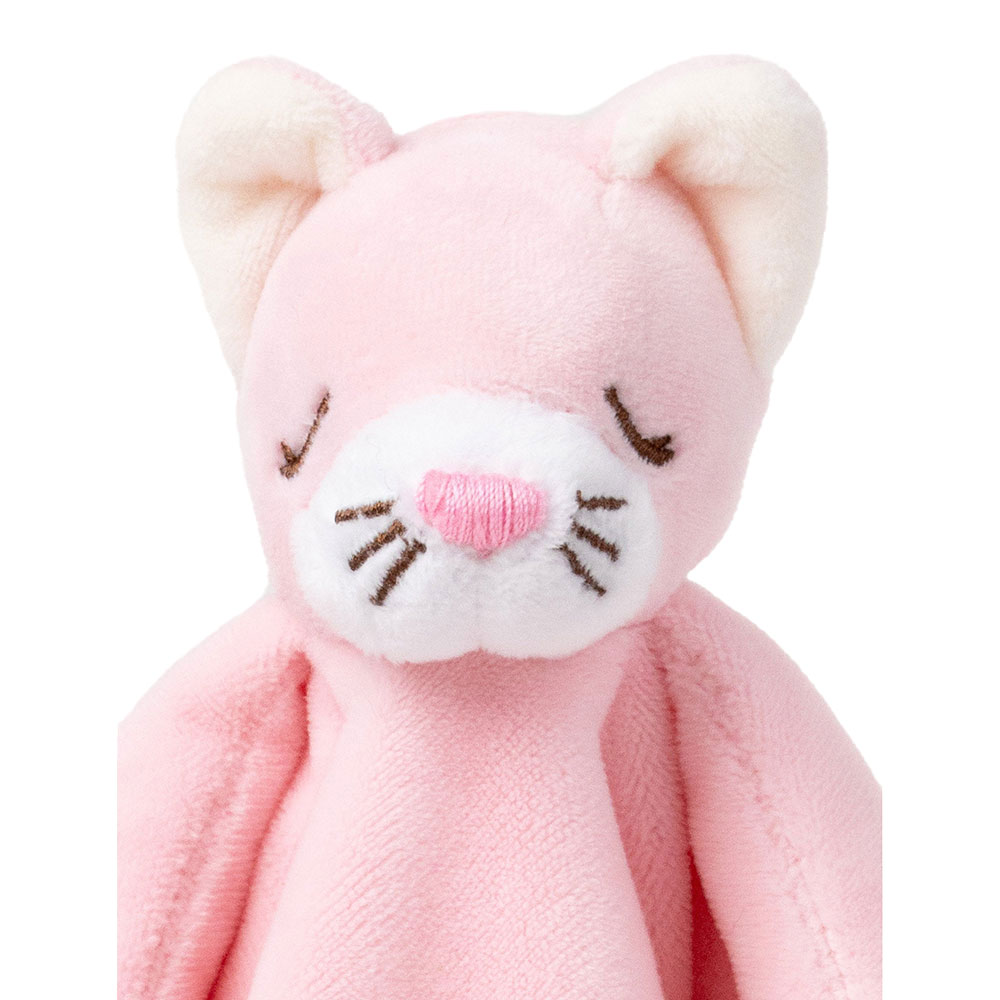 Teddykompaniet Diinglisar Snuttefilt Katt Babyrosa