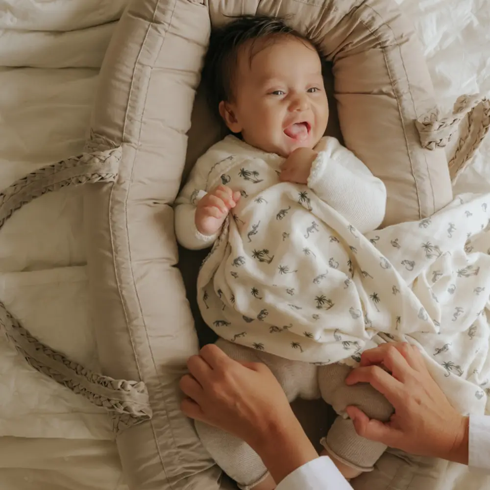 Elodie Muslinfilt Garden Leo's Resort One size