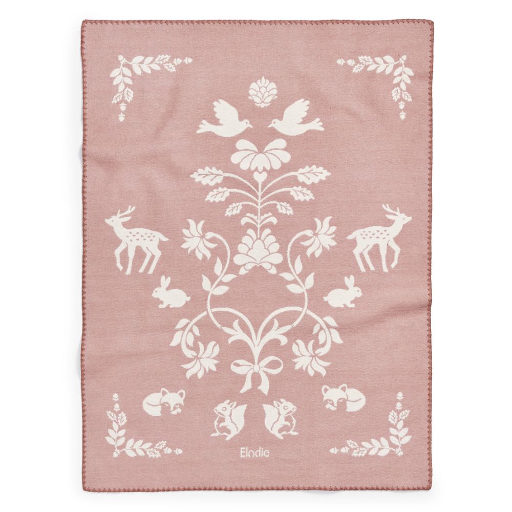 Elodie Details Jacquardfilt mullberry pink