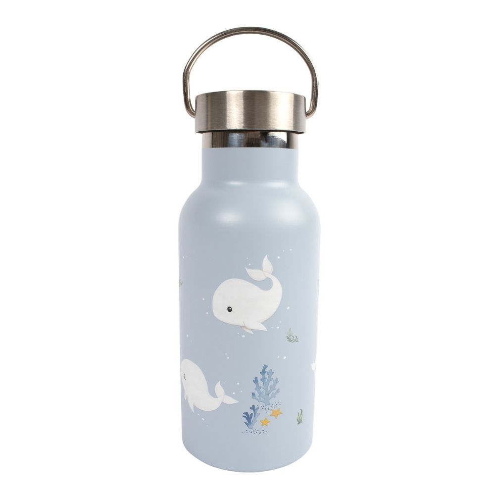 Filibabba vattenflaska i rostfritt stål - Christian's whale tales
