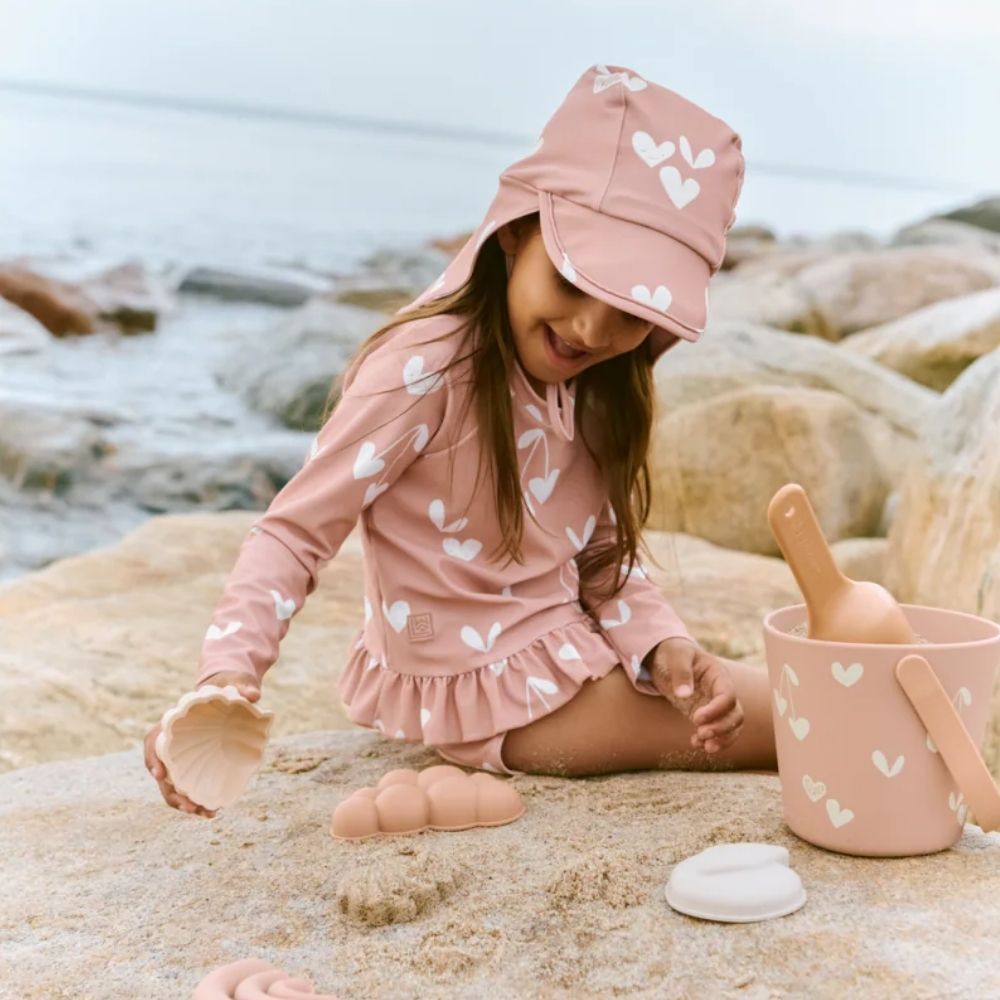 Liewood Gilma Strandset Sweethearts / Pale tuscany