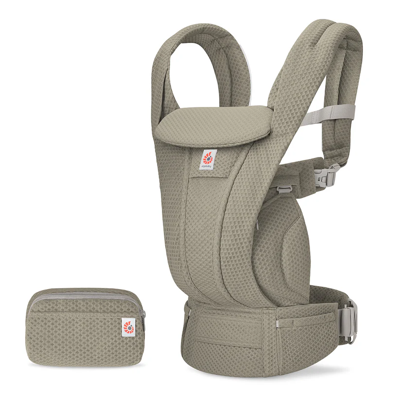 Ergobaby Omni Deluxe Mesh bärsele- Soft Olive