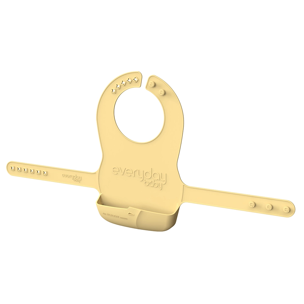 Everyday Baby silikon haklapp Soft Yellow