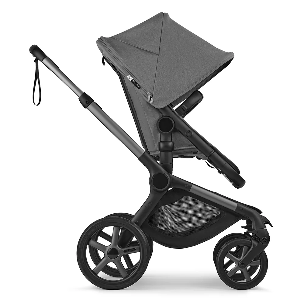 Bugaboo Fox 5 Renew Barnvagn Graphite/Moon Grey