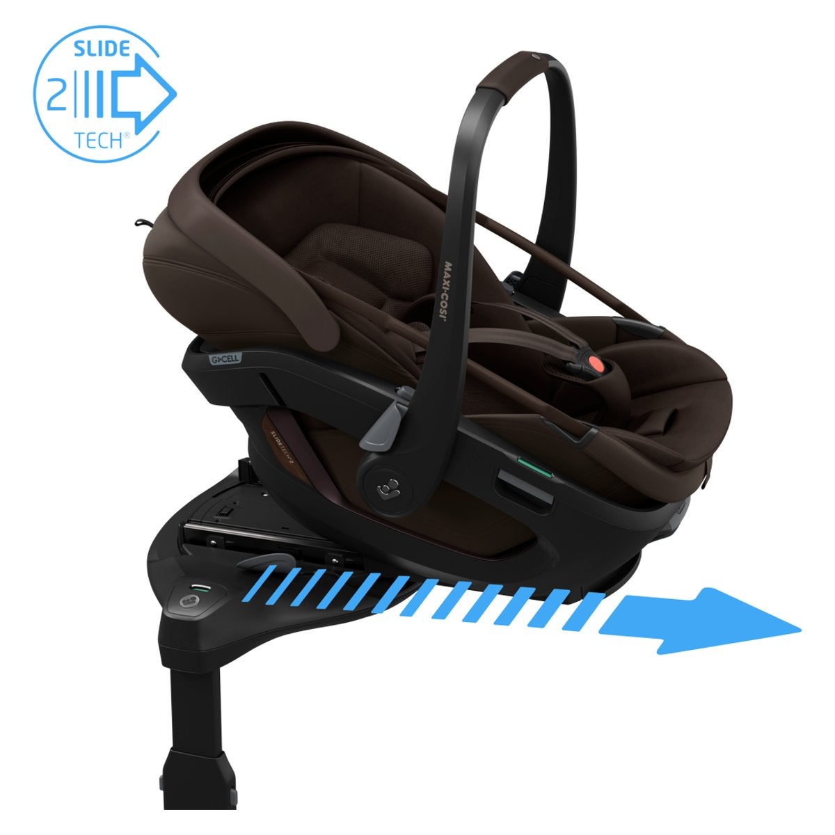 Maxi-Cosi Coral Slide Pro Babyskydd Espresso Brown
