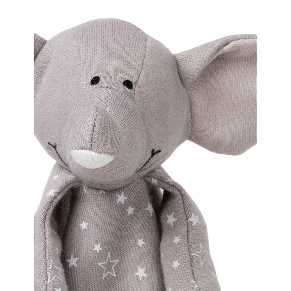Teddykompaniet Diinglisar Organic Stars Snuttefilt elefant
