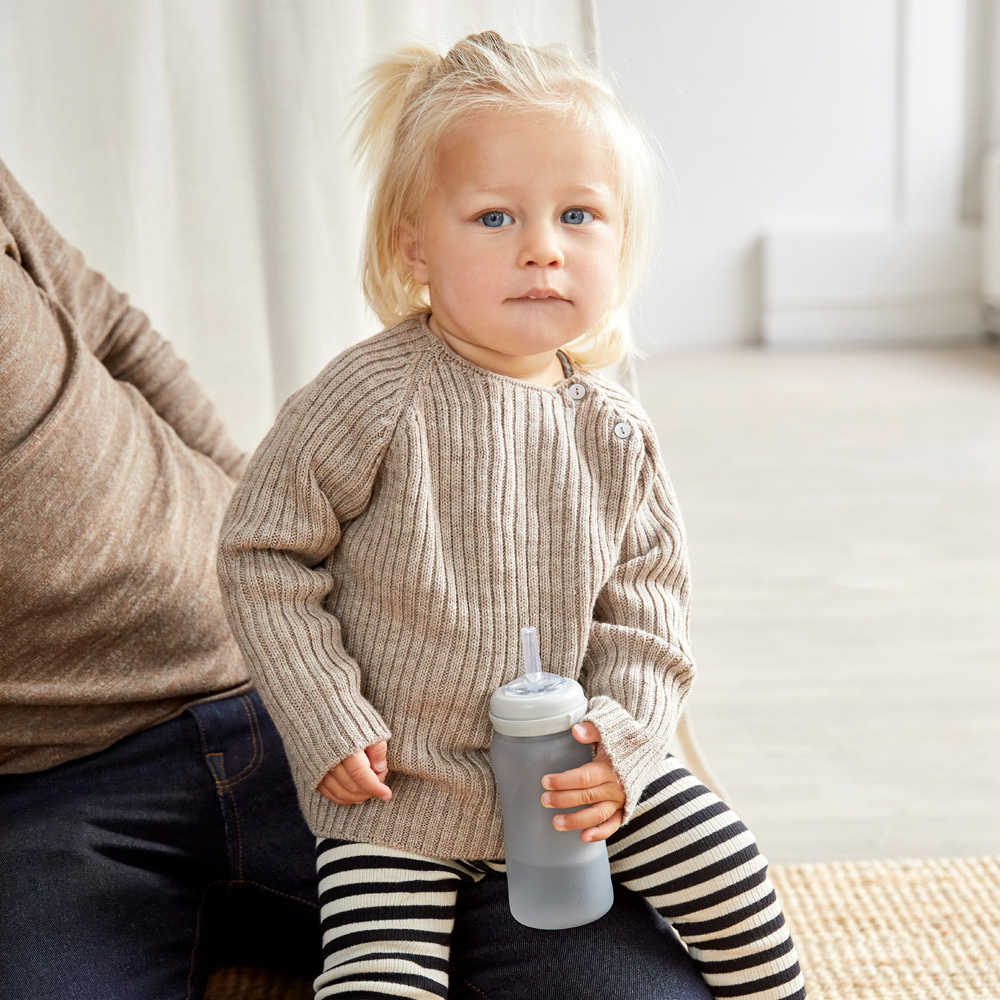  Everyday Baby nappflaska Healthy + 150 ml -Quiet Gray